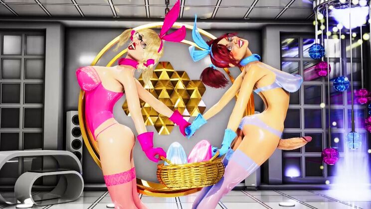 Bunny Double Penetration Riot