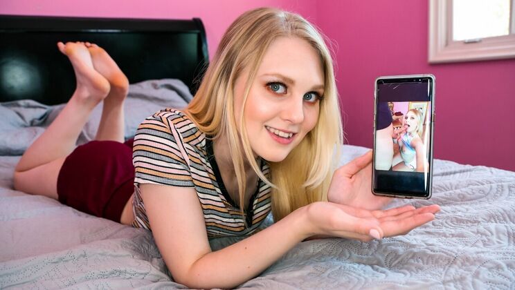 Lily Rader's Blonde Bombshell Blowjob