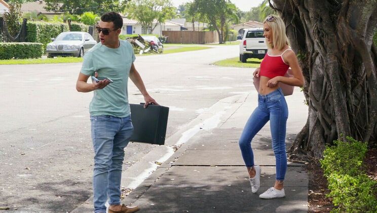 Sky Pierce Gets Spanked by Johnny Love in Missionary