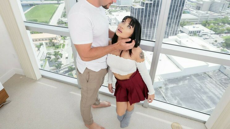 Rina Ellis Tries Large Dick for First Time