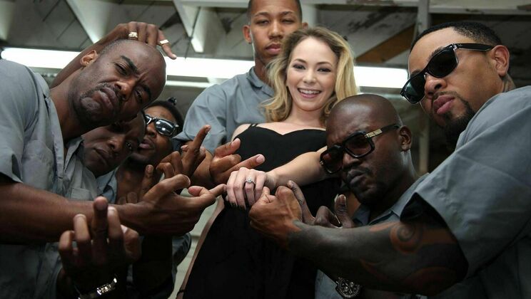 Angel Smalls Anal Gangbang