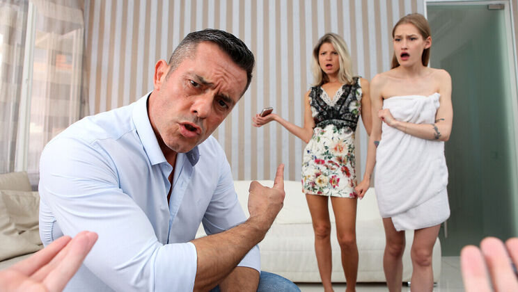 A Double Booking Turns into a Creampie Party