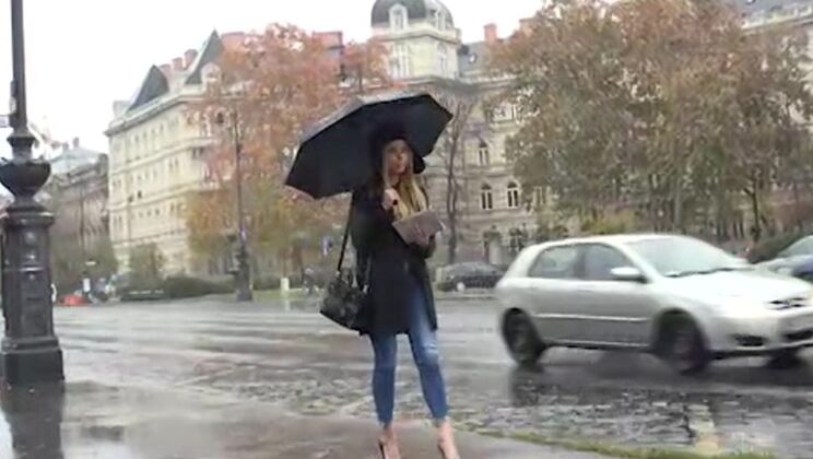 Double Penetration with Blonde Bombshell Marilyn Crystal