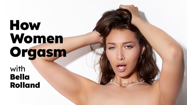 Bella Rolland's Natural Tits and Orgasm