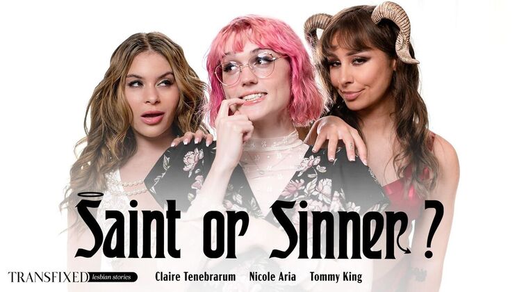 Sinner or Saint: Lesbian Threesome
