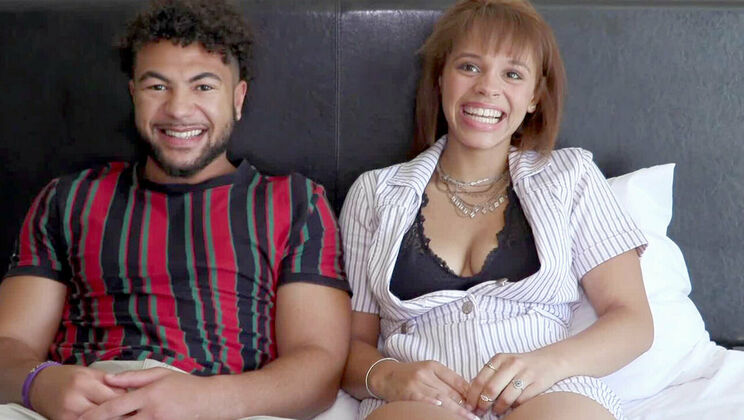 Cayden Stuart And Emma Rose Talk Dirty And Black