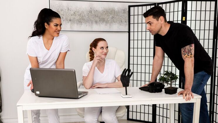 Ryan Driller's Wild Ride with Two Sexy Ladies