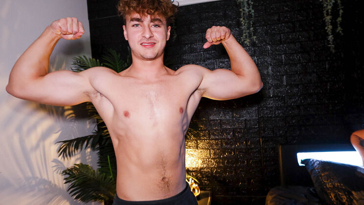 Allen Cole's Debut with Halle Storm in Hot Shaved Action