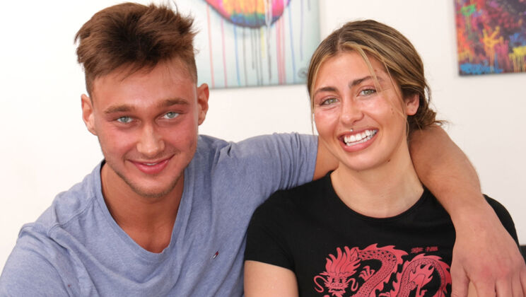 Brent Savage and Enola Blaze in a Steamy Session