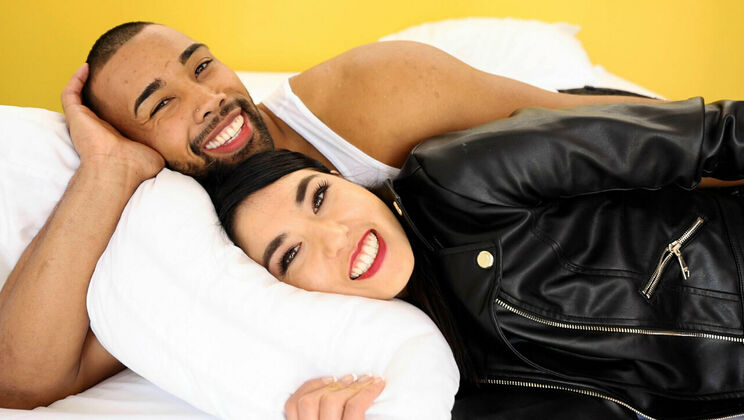 Jaxson Briggs destroys Asian Mina Moon with his big black dick