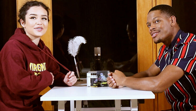 Latina Leah Rodriguez and Russel West - An HGF Experience