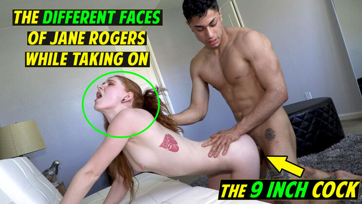 Redhead Petite Jane Rogers Fucks Latino Victor Frank