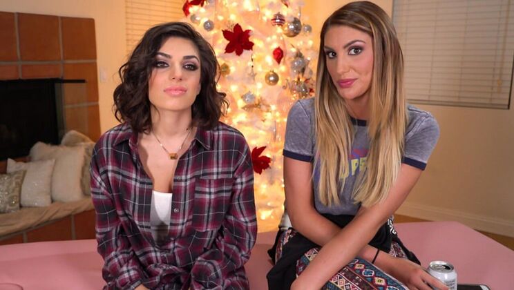 Lesbian Breast Play: Behind the Scenes with August Ames and Darcie Dolce