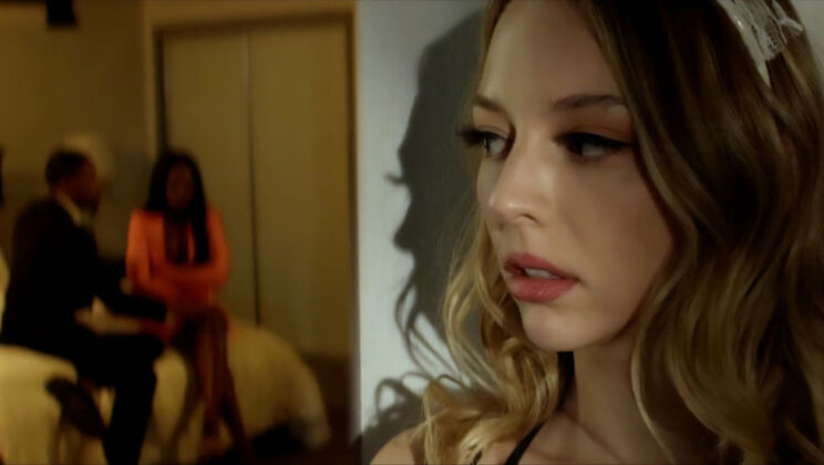 [MYLFXSeries] - Maid with Pale Skin Gets Interracial