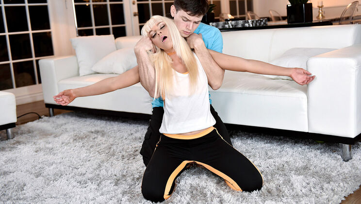 Blonde Milf Teaches Younger Guy