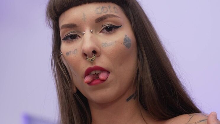 Rough, Anal, and Facial with Black Hair Bitch