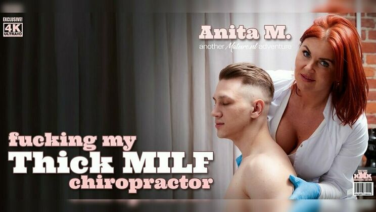 Tattooed Chiropractor Anita Gives Patients A Titty Fuck