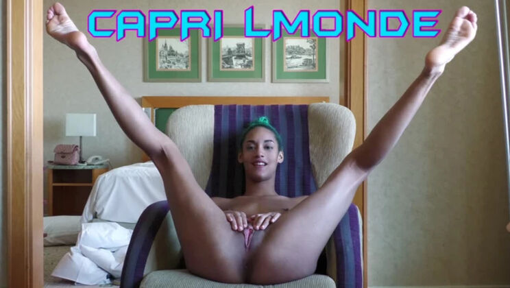 Capri Lmonde Gets Anal Cumshot