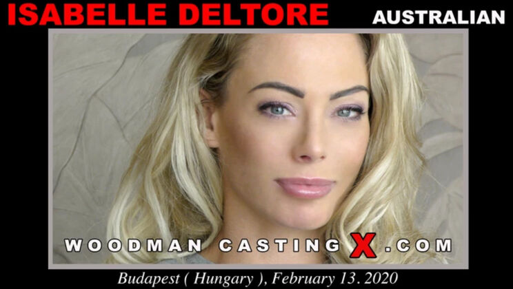 Isabelle Deltore Anal Casting Session