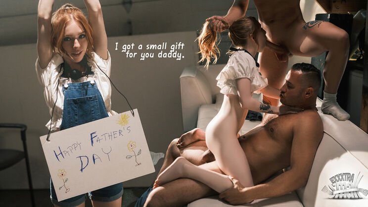 Young Redhead's Deepthroat Thrills