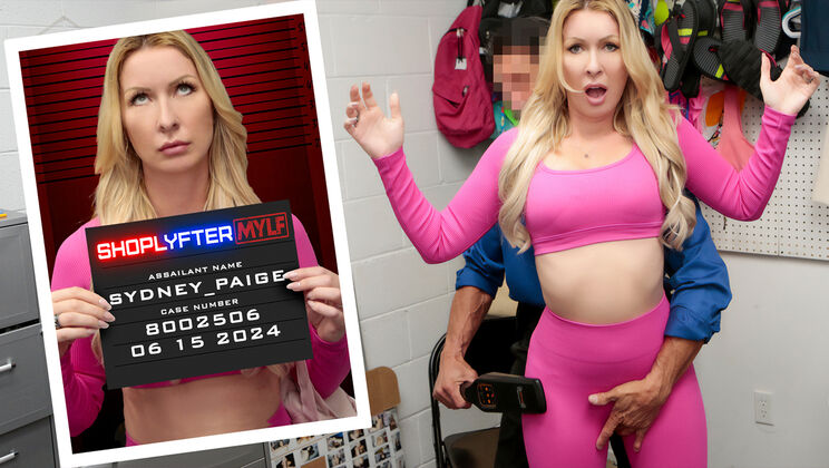 Blonde and Busty Sydney Paige in a Hot Sex Scene