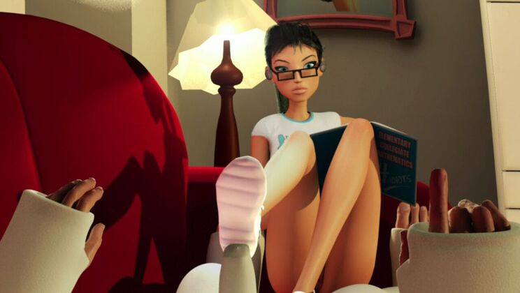 Teen Counts Her Double Penetration Fun