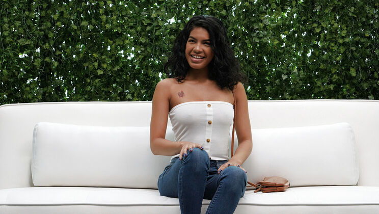 Blowjob and Anal with Maya in Casting