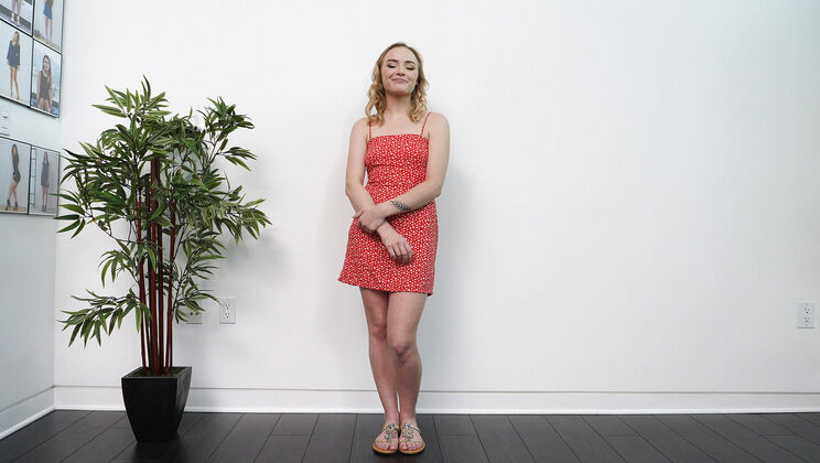 Ashley Takes It Deepthroat Style