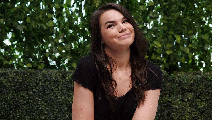 Gemma's Tryout - Pussy Licking and Doggystyle