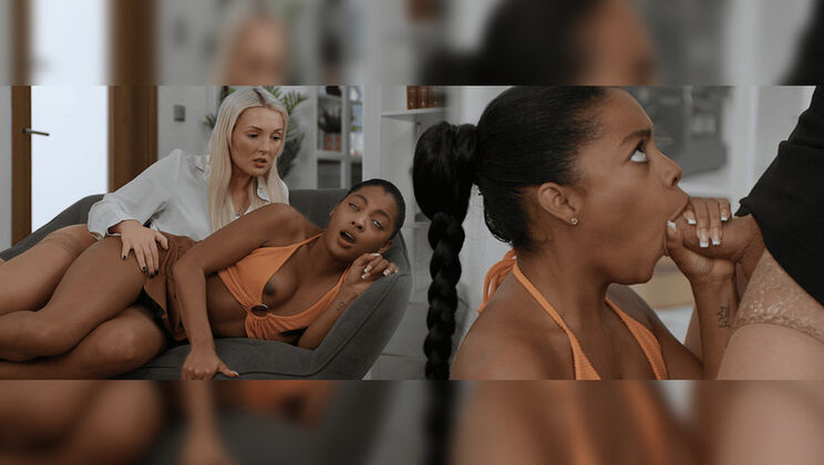 Lovita Fate and Sofi Vega's Creamy BJ