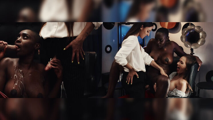 Blowjob in a Private Venue with Amirah Adara and Zaawaadi