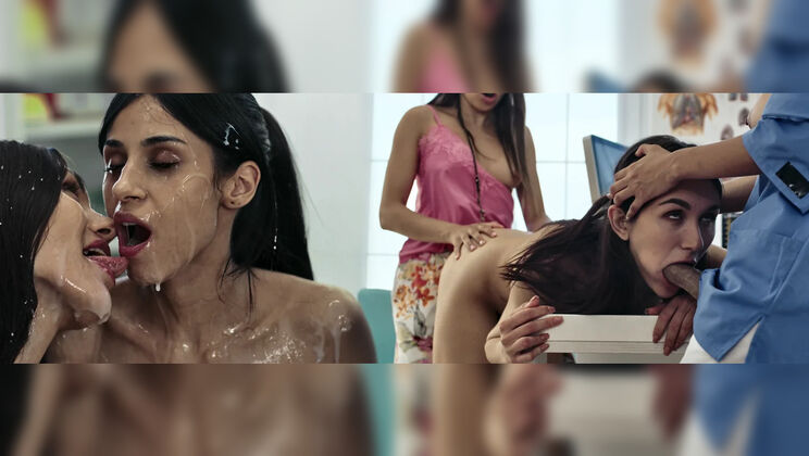 [FutanariXXX] - Medical Exam Pt. 2: Zazie Skymm & Friends in Hardcore Orgy - Zazie Skymm - Talia Mint - Emiri Momota - Jadilica - Penny Park