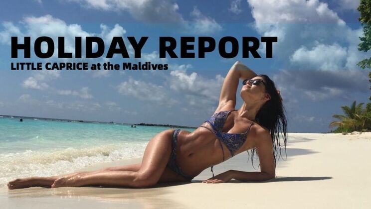Marcello Bravo and LittleCaprice's Sexy Maldives Holiday