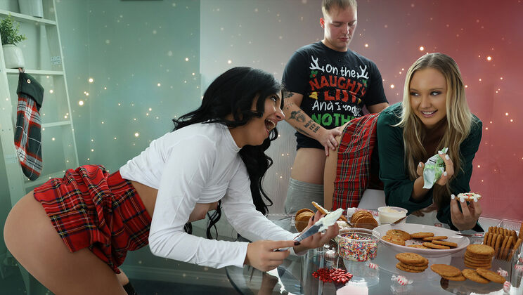 Xmas Free Use with MILF and Friends