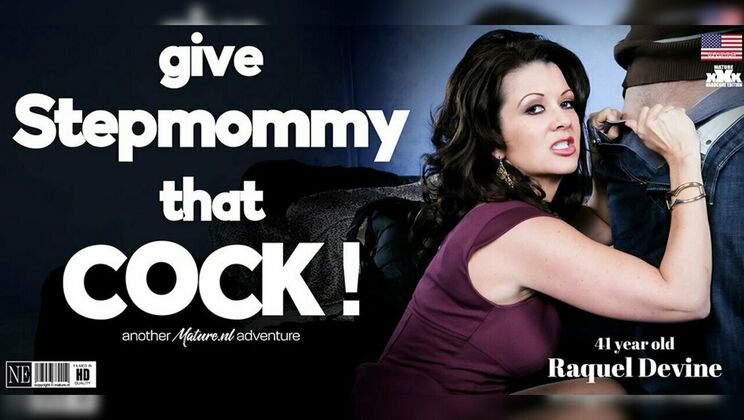 Brunette Stepmom Gets Fucked Doggystyle by Stepson