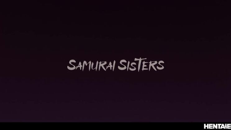 [Hentaied] - Samurai Sisters - Kimmy Kimm Double Penetration & Bukkake