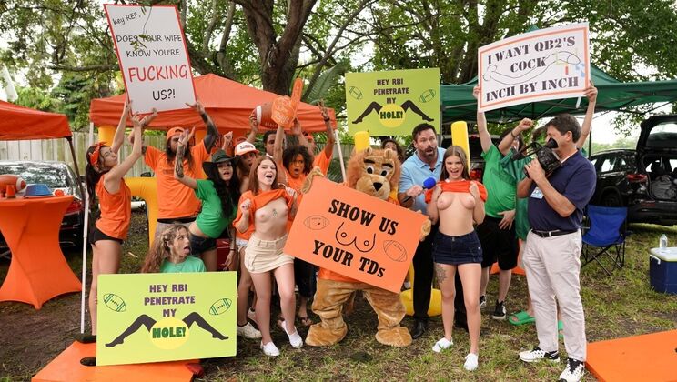 Game Day Tail - Oliver Flynn & GI Joey Fuck Sky Wonderland & Katerina Deville Hard