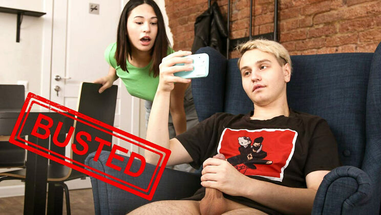 Roxy Muray Catches Me Watching Porn & Fucks Me Hard