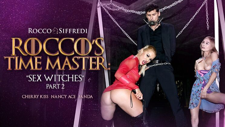 Rocco's Time Master Sex Witches - Anal Threesome with Blonde Babes
