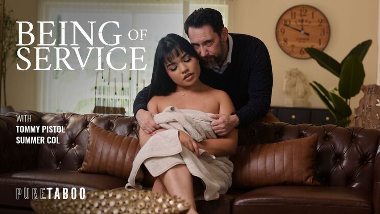 Tommy Pistol fucks Summer Col deep in doggystyle