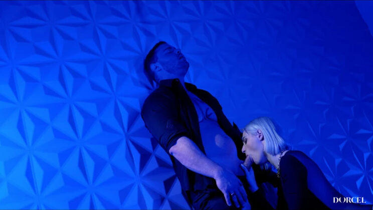 Christy White in sexy lingerie fetish night with James Duval