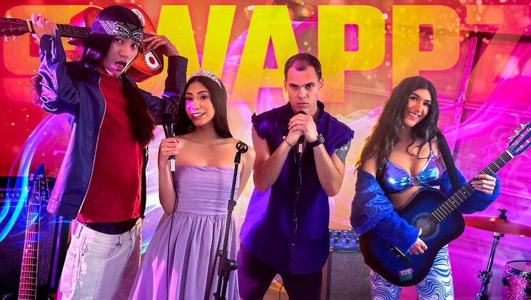 Tiny Latina Gets Cumshot on Tits