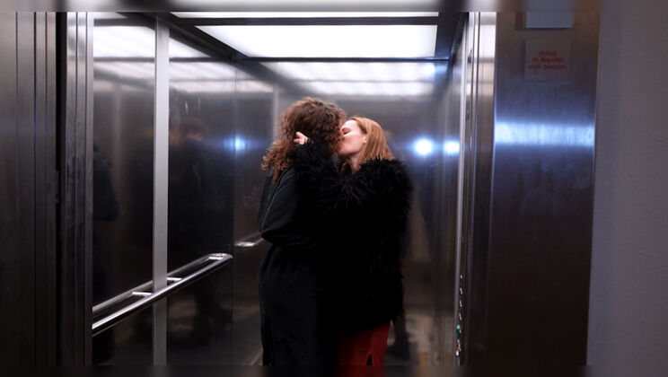 July & Sally's Steamy Kissing Session