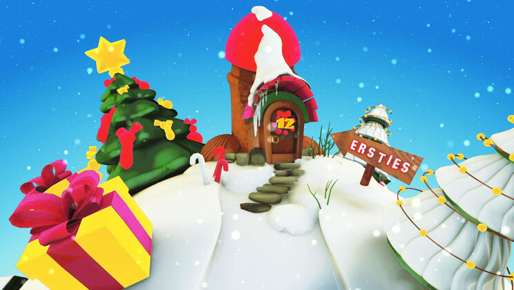 Lesbian Sex Toy Advent - Emma F & Sally B in Hot Lingerie