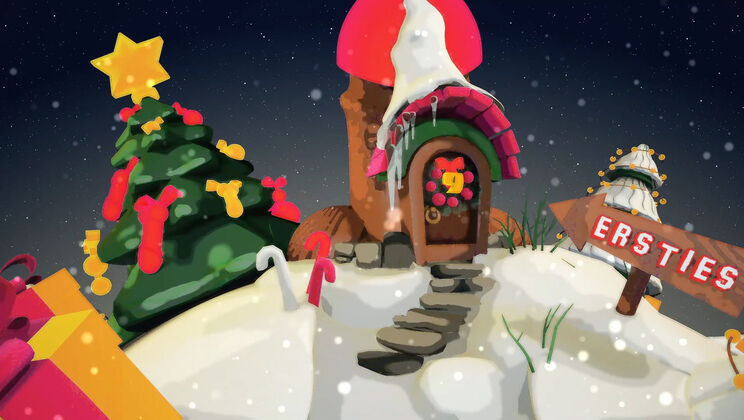 Ersties presents Xmas Calendar Door Nine