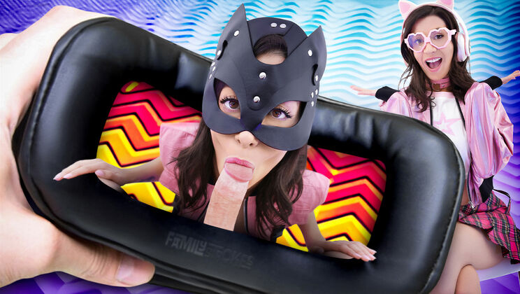 VR Porn - Joshua Lewis Fills Natalie's Mouth with Cum