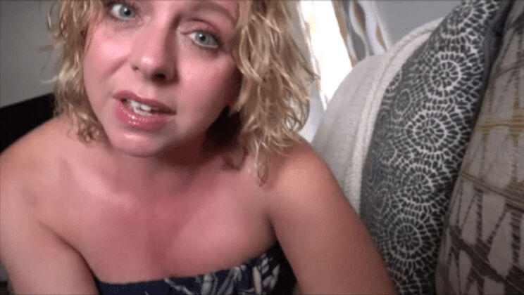 POV Massage with a Blonde Bombshell