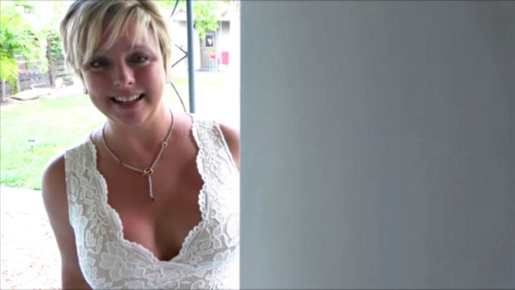 Blonde Brianna Beach Fucks Student - Cumshot On Tits