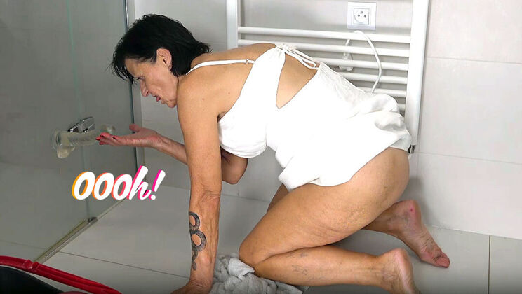 Mature Wife’s Shaved Afterparty Touch