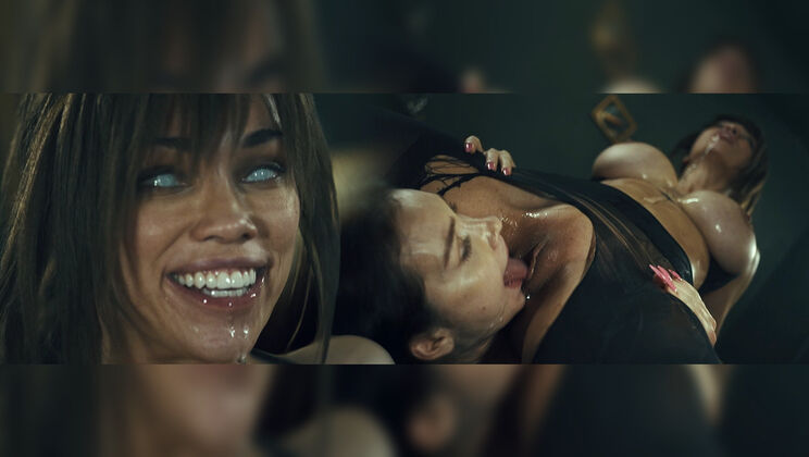 [Parasited] - Lesbian Scissoring with Busty Octokuro & Matty Mila